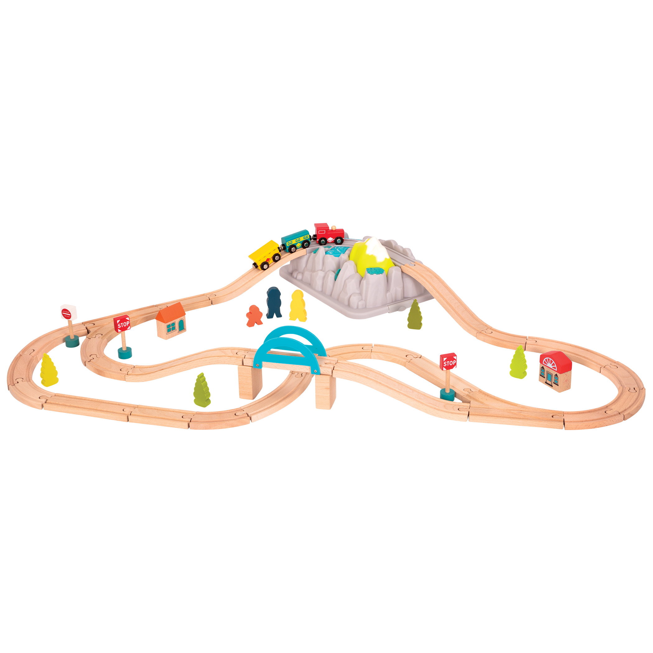 Wood & Wheels - Train Set